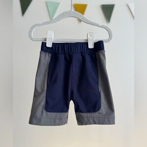 HANNA ANDERSSON | Navy and Gray Athletic Shorts